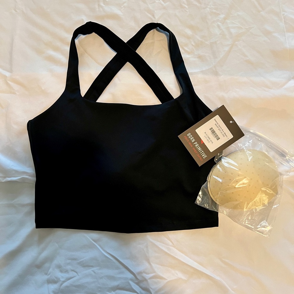 Born Primitive Black Balance Sports Bra